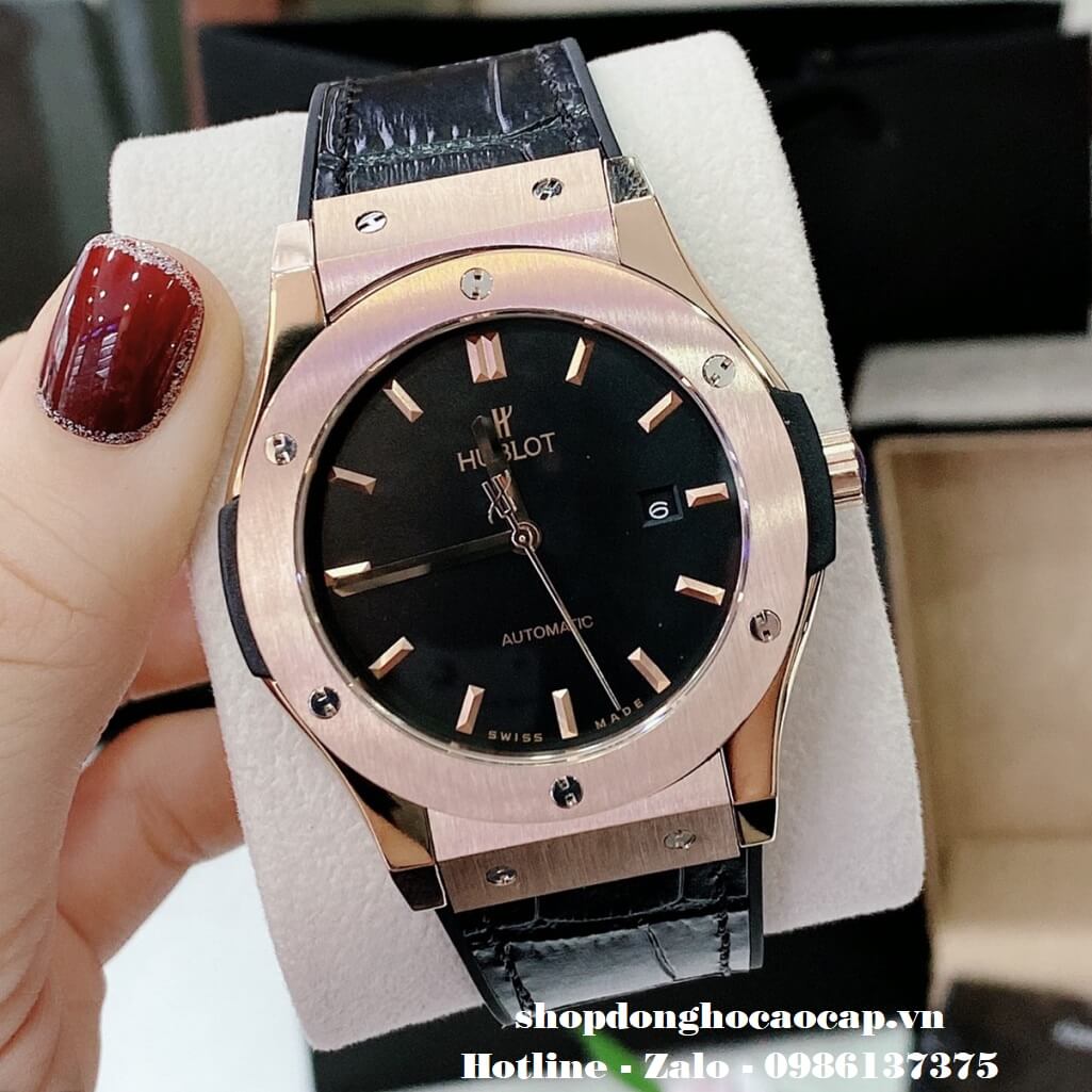 Đồng Hồ Hublot Classic Fusion Automatic Nam Màu Xám 42mm Vỏ Rose