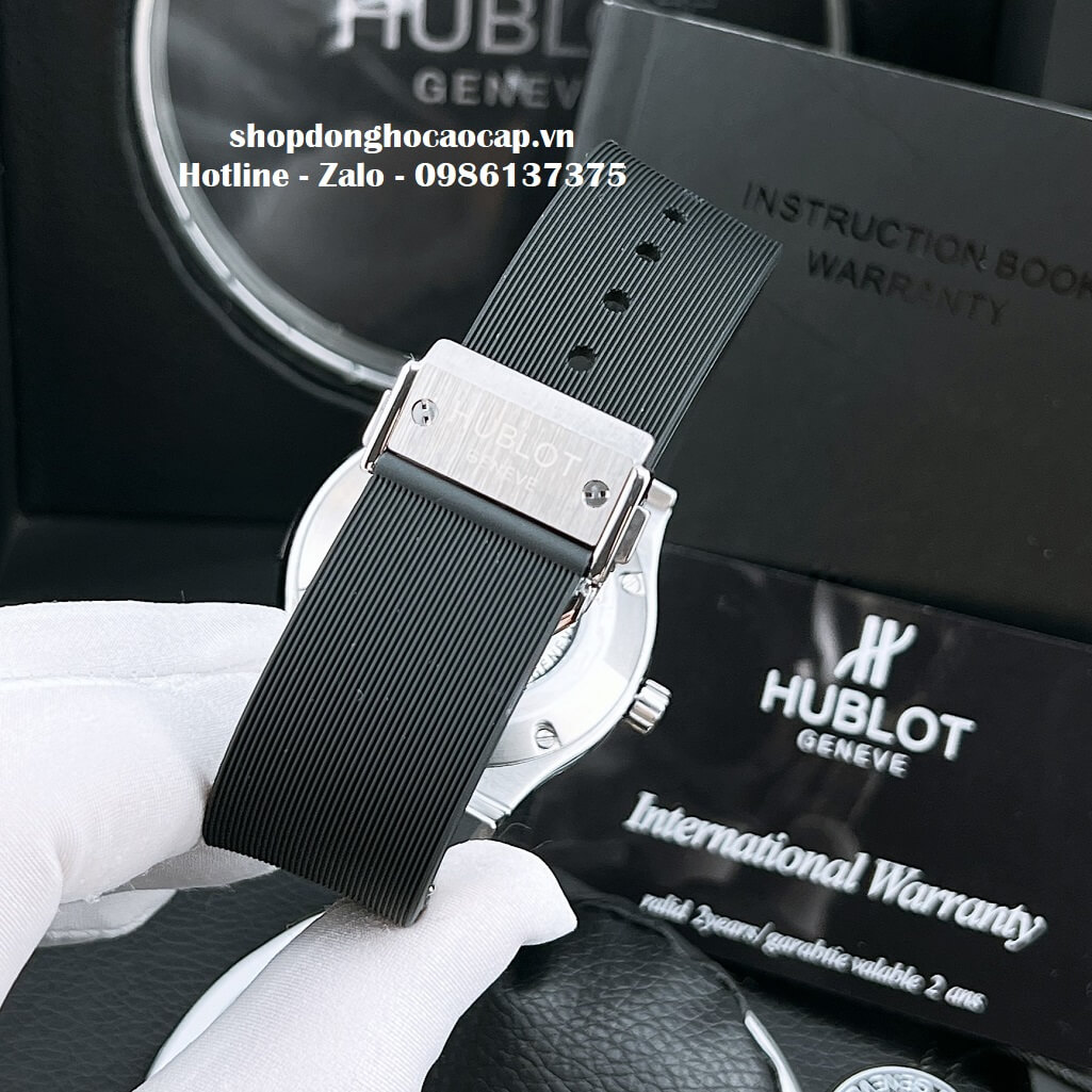 Đồng Hồ Hublot Classic Fusion Automatic Dây Silicon Đen 42mm