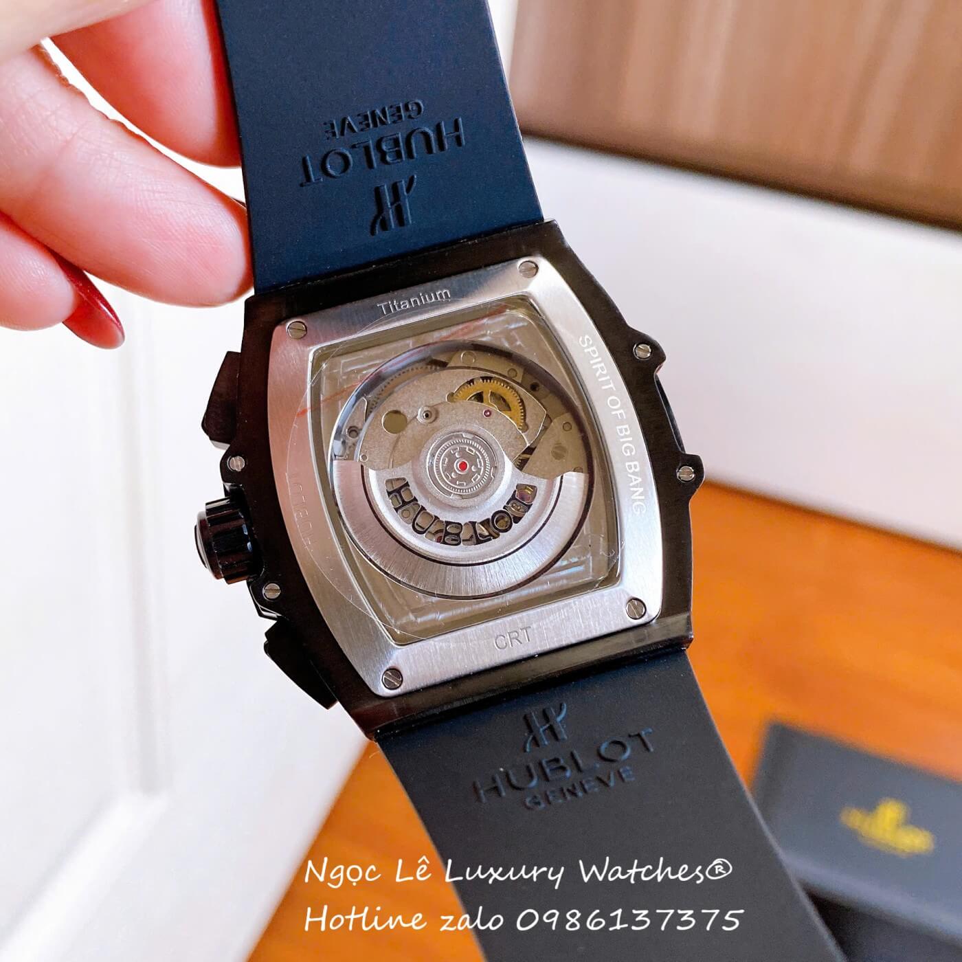 Đồng Hồ Hublot Spirit of Big Bang Dây Cao Su Đen Size 42mm - Hublot Atomatic