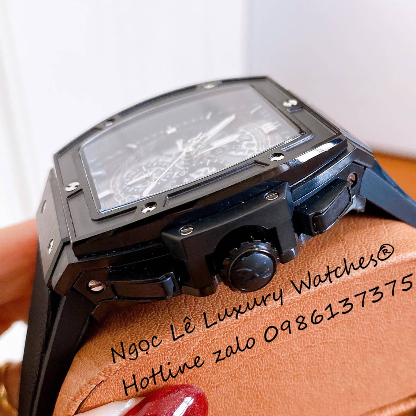 Đồng Hồ Hublot Spirit of Big Bang Dây Cao Su Đen Size 42mm - Hublot Atomatic