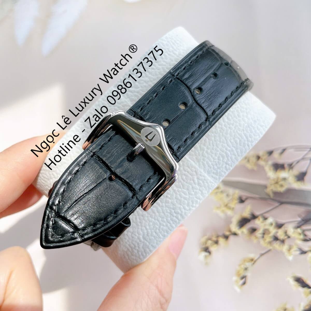Đồng Hồ Nam Bulova 96A118 Tự Động Dây Da Mặt Xanh Lá Vỏ Silver Size 42mm