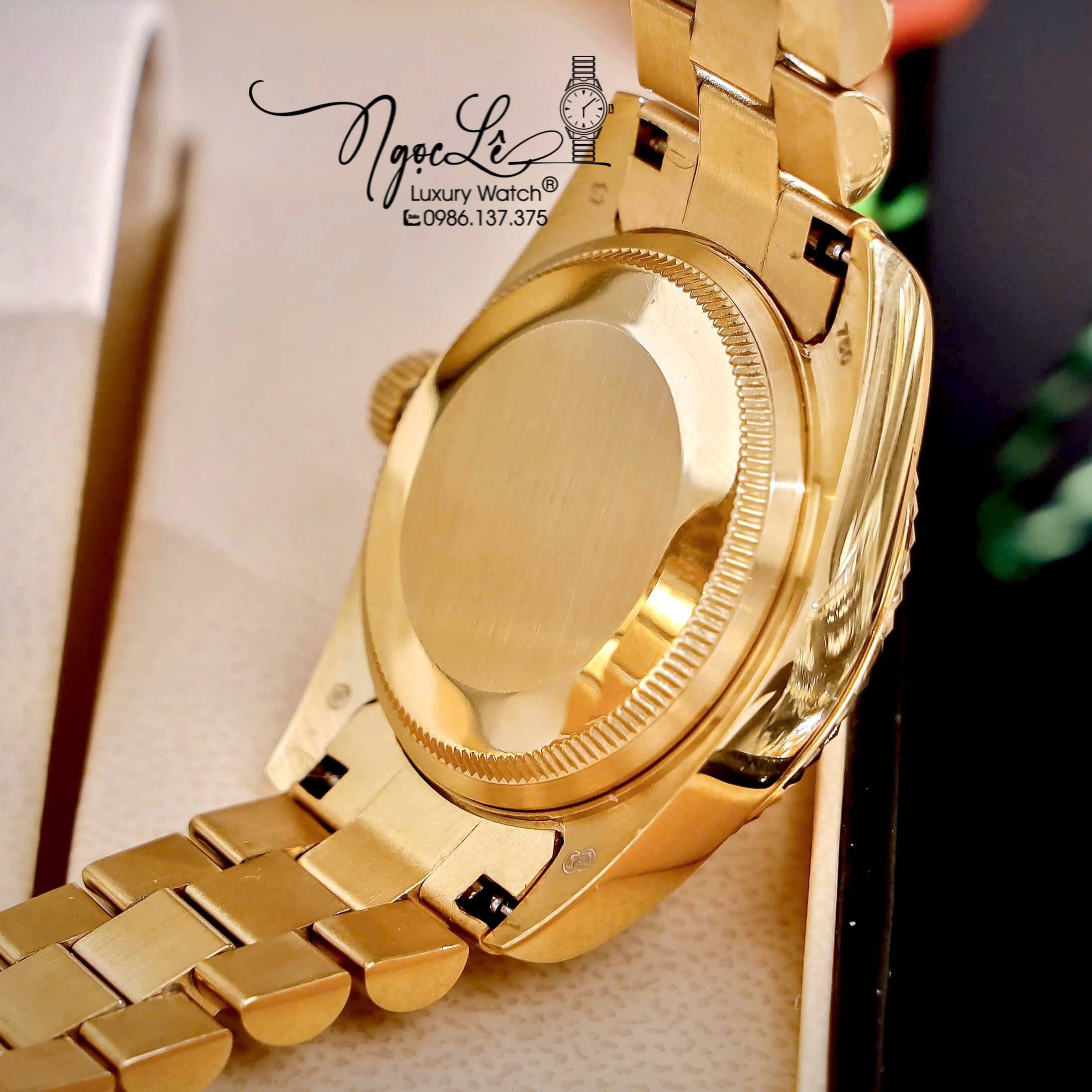 Đồng Hồ Nữ Rolex Datejust Pin Dây Kim Loại Vàng Mặt Trắng Size 31mm Cao Cấp