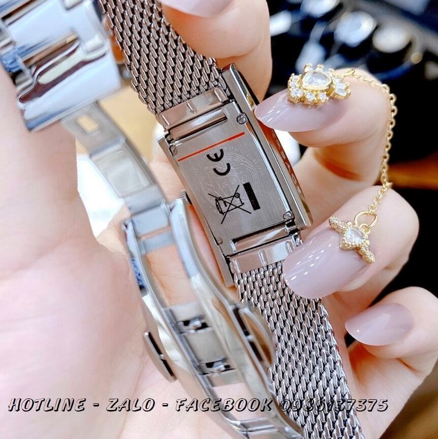 Đồng Hồ Nữ Versace Greca Icon 39x21mm Silver