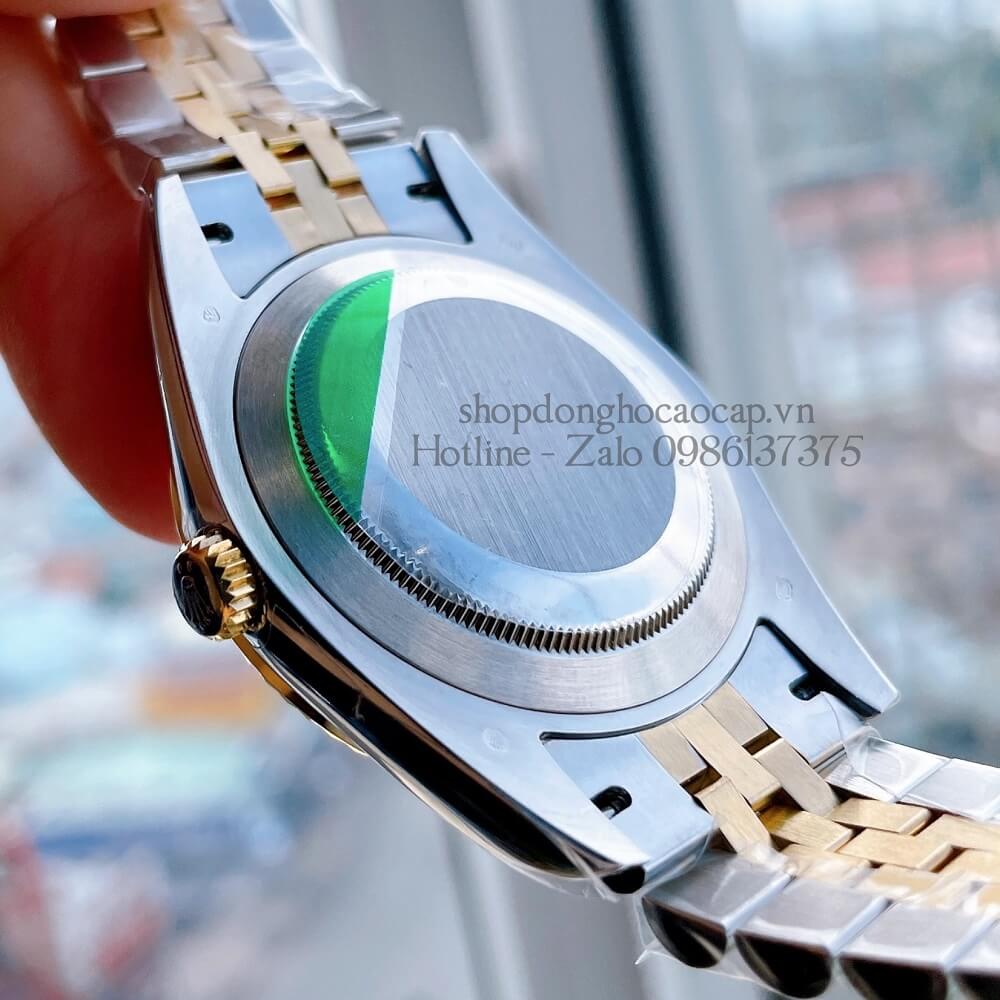 Đồng Hồ Rolex Date Just Siêu Cấp Nam Máy Tự Động Thụy Sĩ Dây Demi Mặt Trắng 41mm 