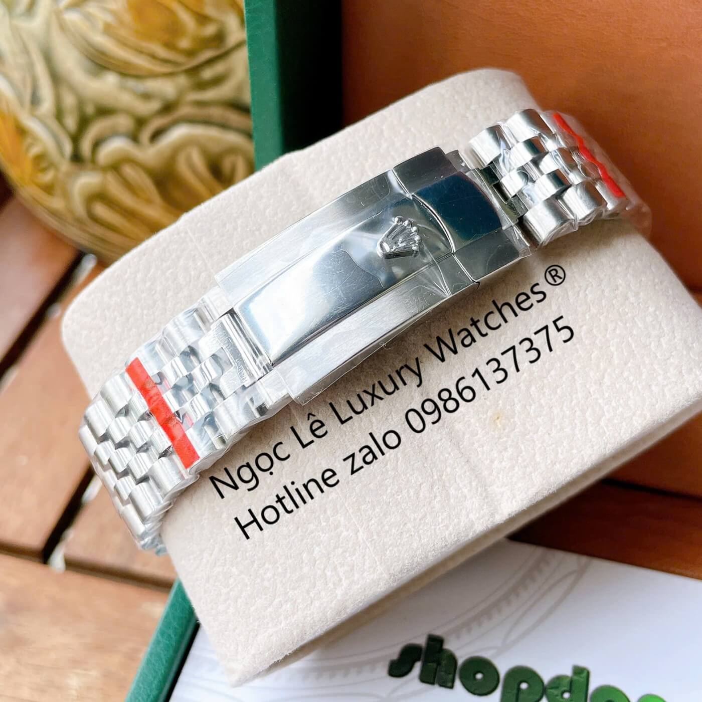 Đồng Hồ Rolex Datejust Cơ Tự Động Dây Thép Bạc Mặt Đen Size 41mm - Niềng Khía