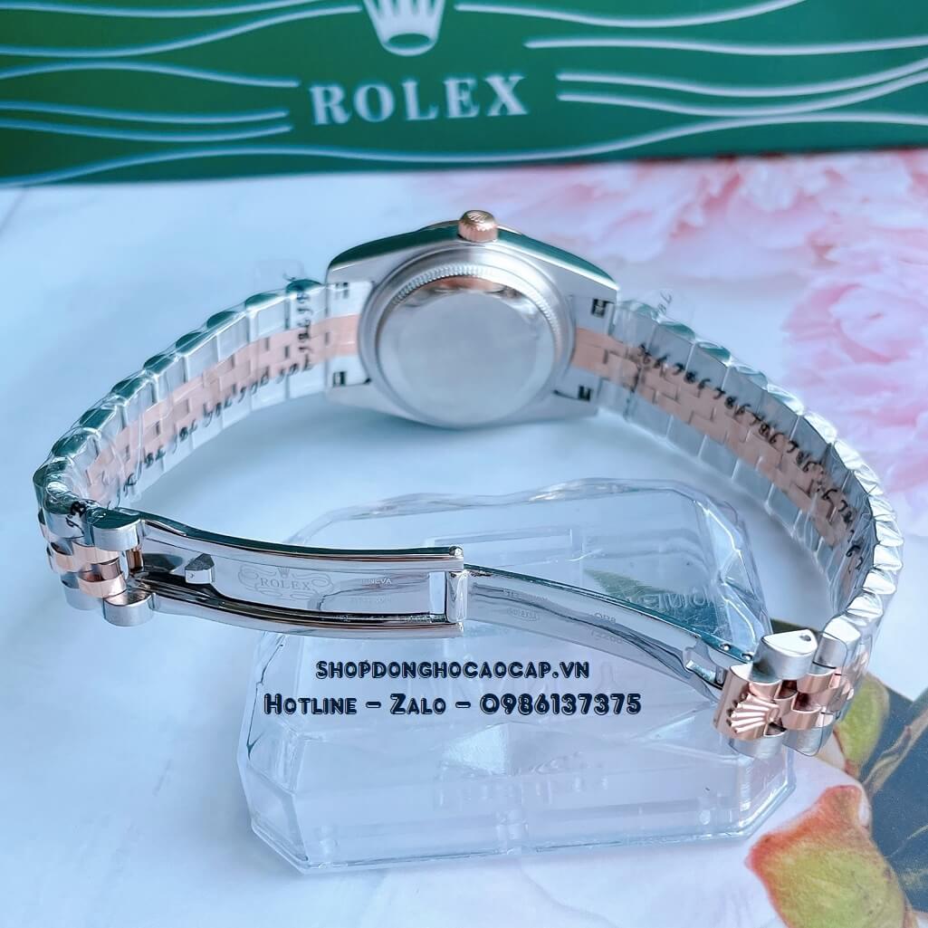 Đồng Hồ Rolex Datejust Cơ Tự Động Nữ Demi Rose Mặt Xanh Lá 31mm