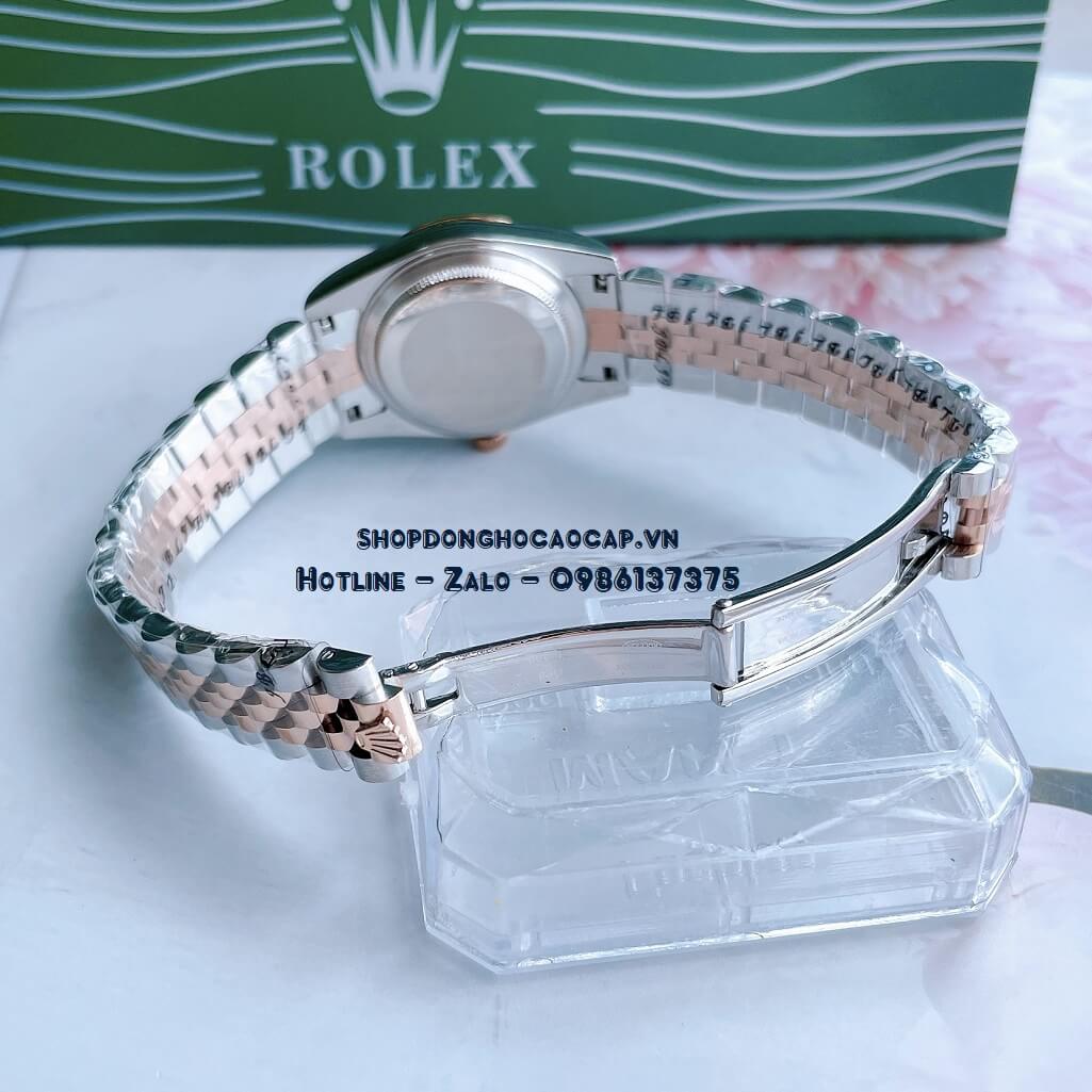 Đồng Hồ Rolex Datejust Cơ Tự Động Nữ Demi Rose Mặt Xanh Lá 31mm