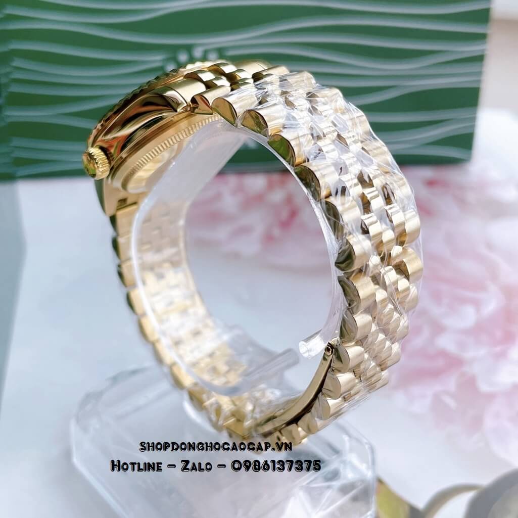 Đồng Hồ Rolex Datejust Cơ Tự Động Nữ Màu Vàng Mặt Vàng 31mm