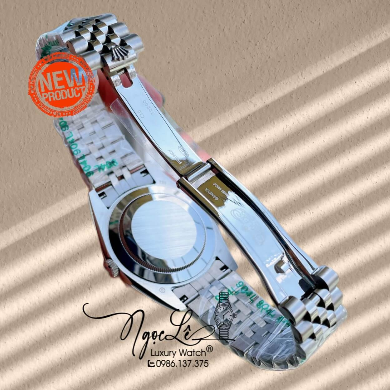 Đồng Hồ Rolex Day-Date Automatic Nam Dây Kim Loại Màu Bạc Niềng Trơn Size 41mm