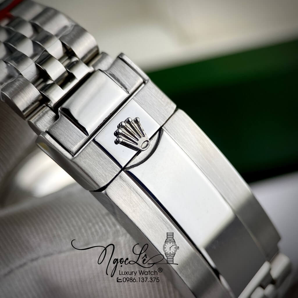 Đồng Hồ Rolex GMT-Master II Tự Động Dây Kim Loại 126710 BLNR 41mm