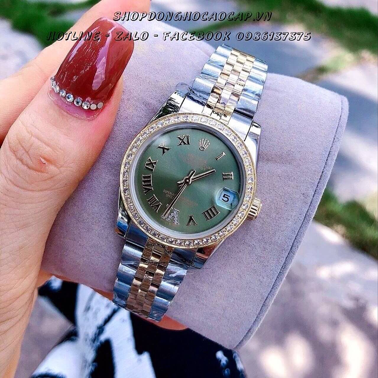 Đồng Hồ Cặp Rolex Datejust Automatic Nam Nữ 36mm - 32mm - 28mm