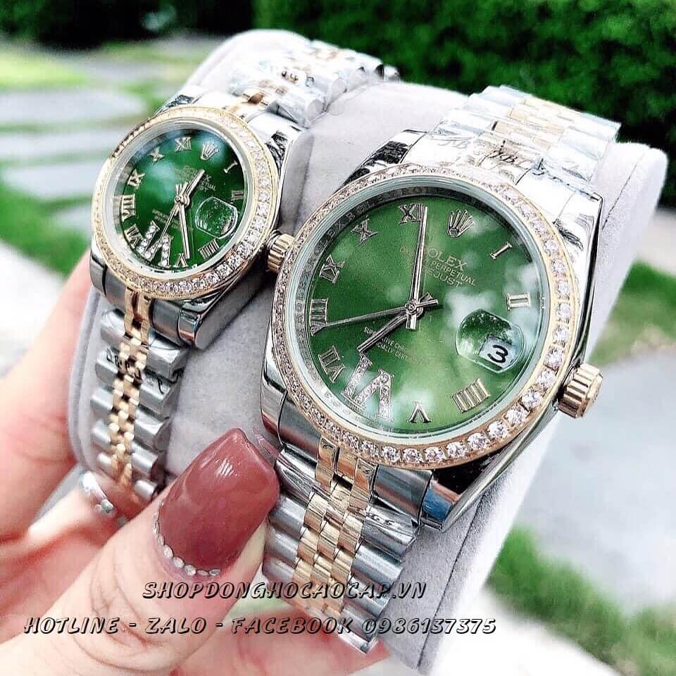 Đồng Hồ Cặp Rolex Datejust Automatic Nam Nữ 36mm - 32mm - 28mm
