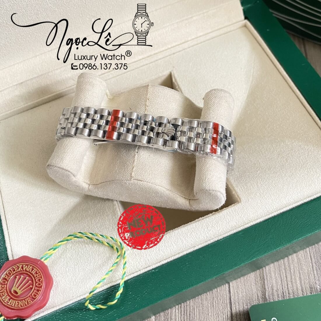 Đồng Hồ Nữ Rolex Datejust Máy Pin Niềng Khía 31mm Màu Bạc Mặt Xà Cừ