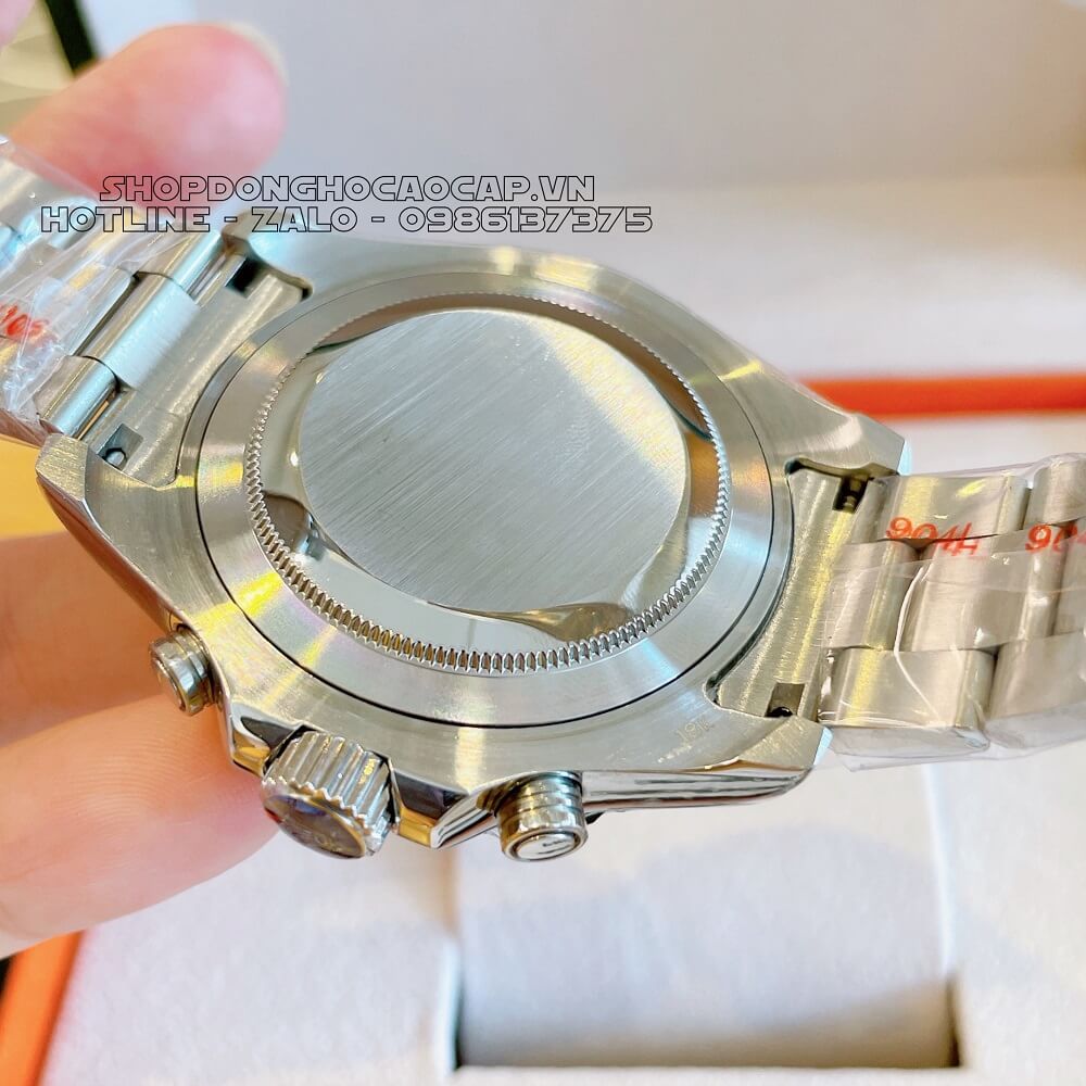Đồng Hồ Rolex Yacht-Master II Tự Động Nam Dây Kim Loại Mặt Xanh Silver 44mm