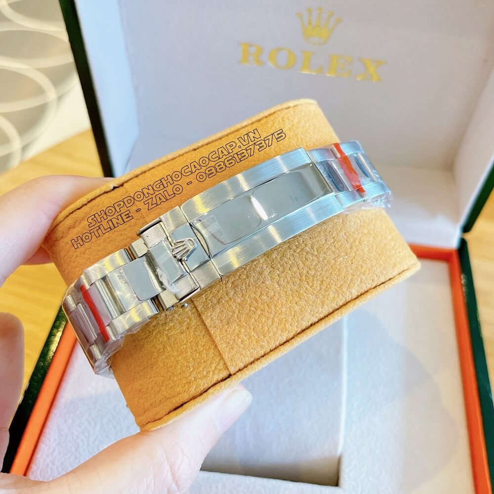 Đồng Hồ Rolex Yacht-Master II Tự Động Nam Dây Kim Loại Mặt Xanh Silver 44mm