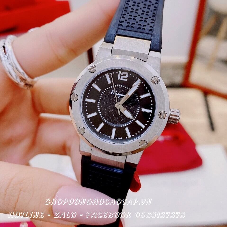 Đồng hồ nữ Salvatore Ferragamo F80 dây cao su