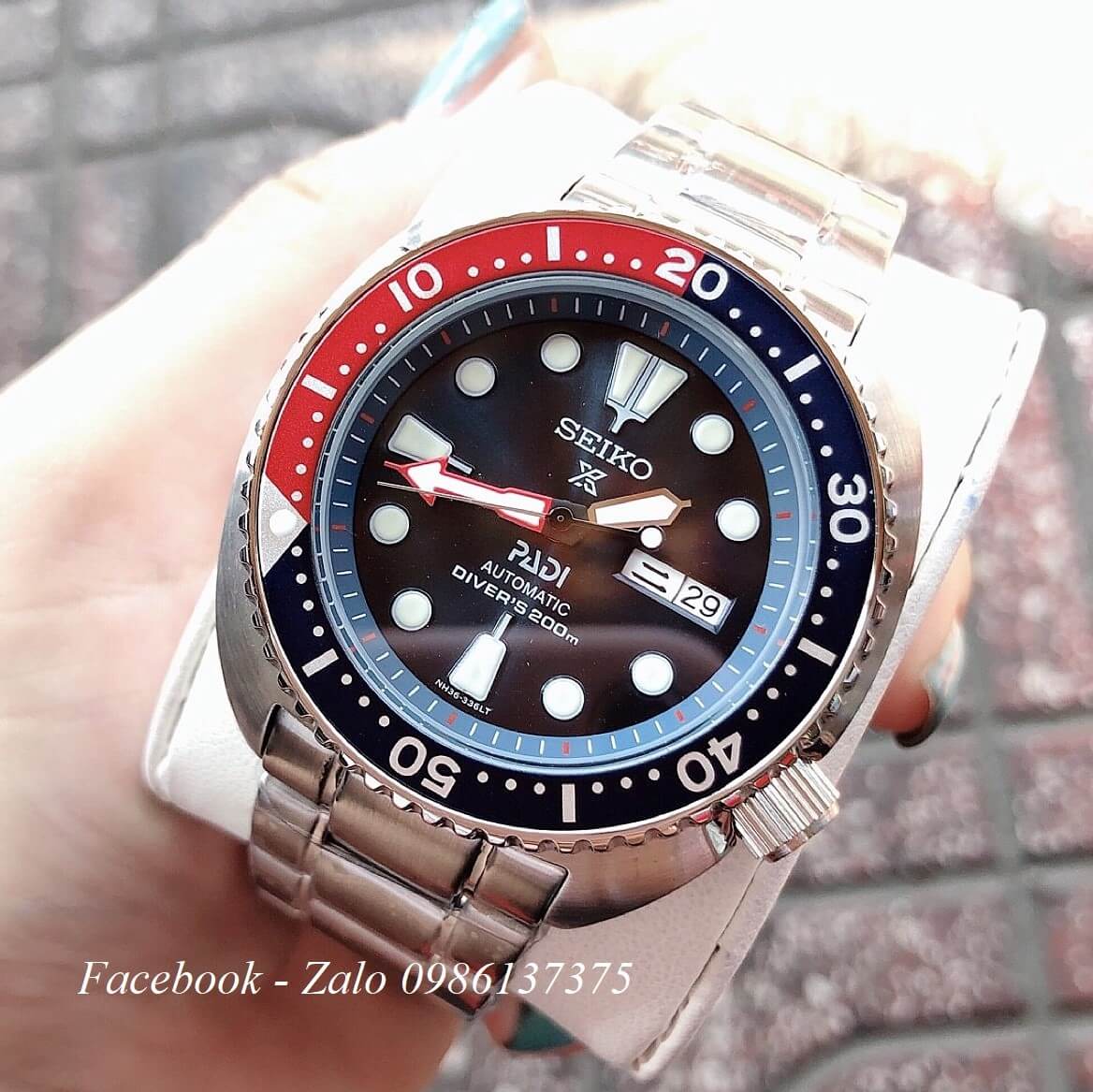 Đồng Hồ Seiko Nam Automatic Diver's 200m Xanh Đỏ – Shop Đồng Hồ Cao Cấp