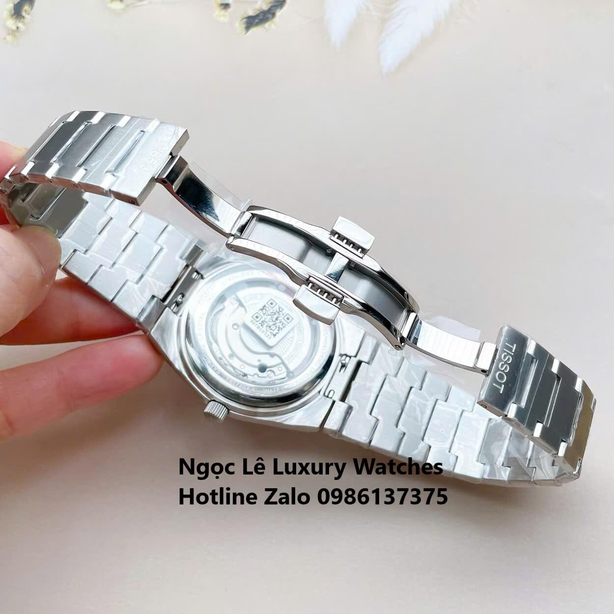 Đồng Hồ Tissot PRX Powermatic 80 Automatic - Dây Kim Loại Màu Bạc Mặt Xanh Bạc Hà - Size 40mm