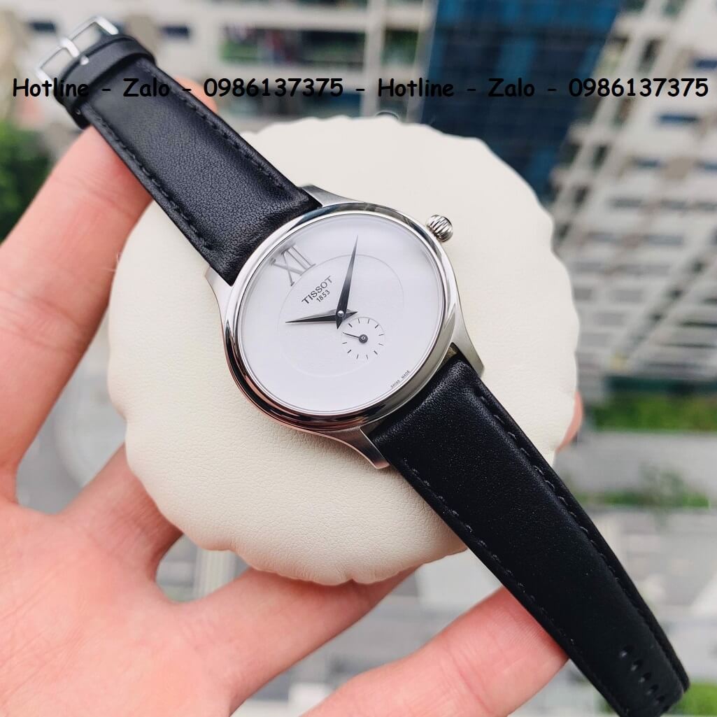 Đồng Hồ Tissot T103.310.16.033.00 Nữ Dây Da Đen Oval 33mm