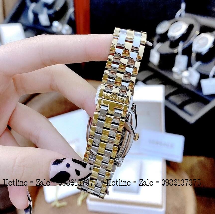 Đồng Hồ Nữ Versace Couture Demi Vàng Mặt Xanh 30x37mm