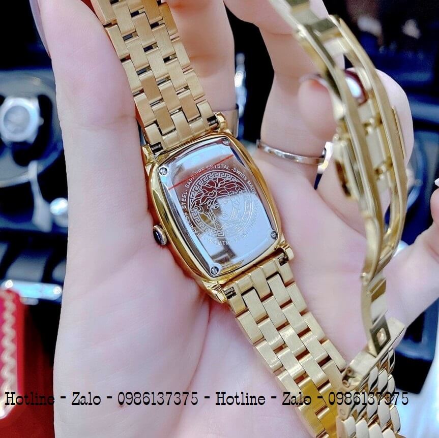 Đồng Hồ Nữ Versace Couture Vàng Mặt Vàng 30x37mm