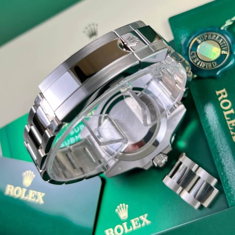 Đồng Hồ Nam Rolex Oyster Perpetual Submariner Date Automatic 40mm - Bạc Mặt Xanh Dương