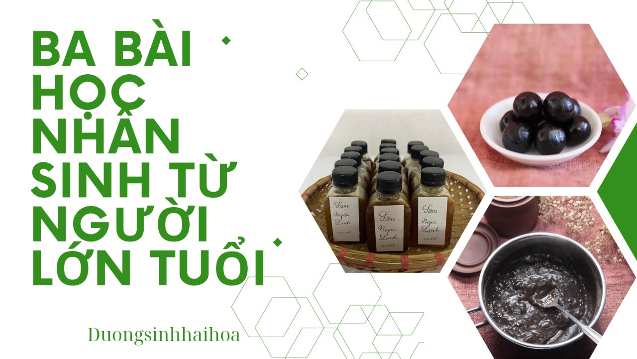 BA BÀI HỌC NHÂN SINH TỪ NGƯỜI LỚN TUỔI
