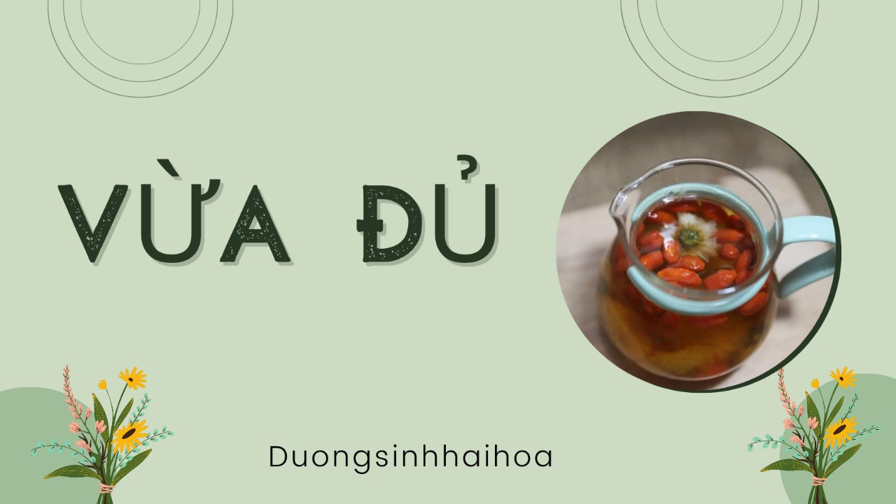 VỪA ĐỦ