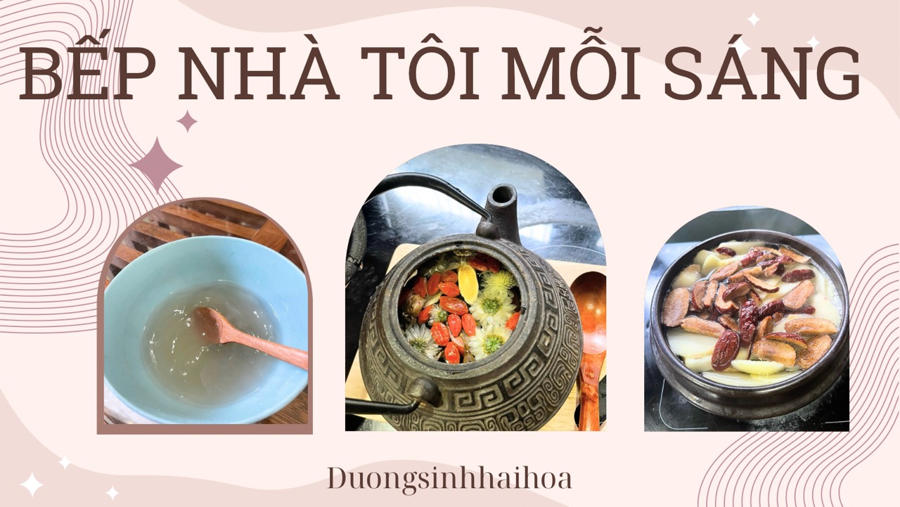 BẾP NHÀ TÔI MỖI SÁNG