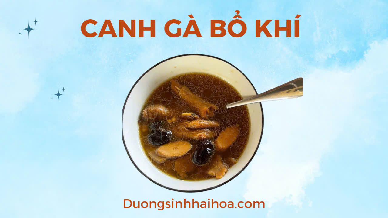 CANH GÀ BỔ KHÍ