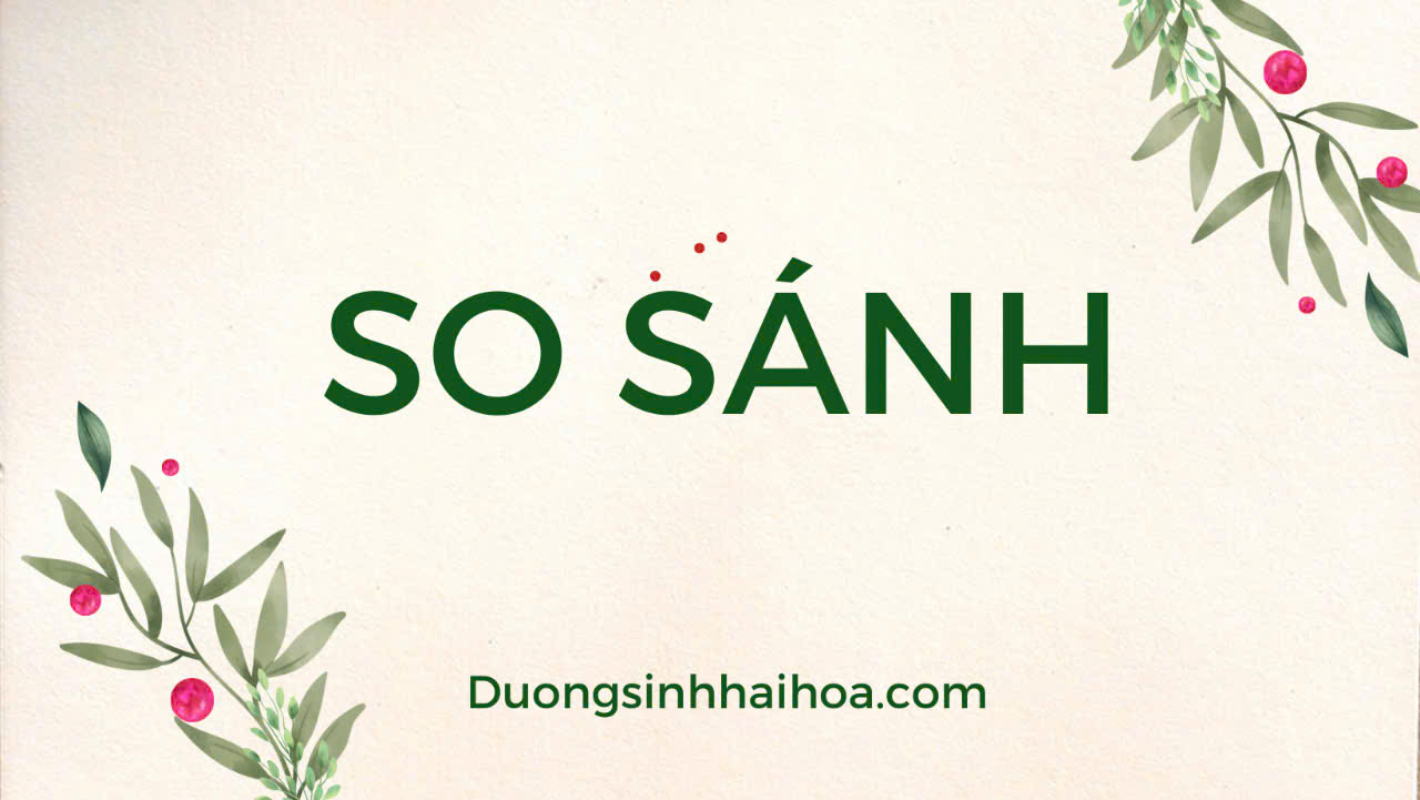 SO SÁNH