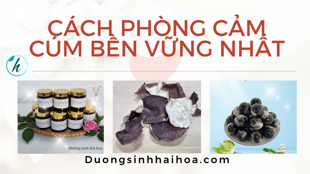 CÁCH PHÒNG CẢM CÚM BỀN VỮNG NHẤT !