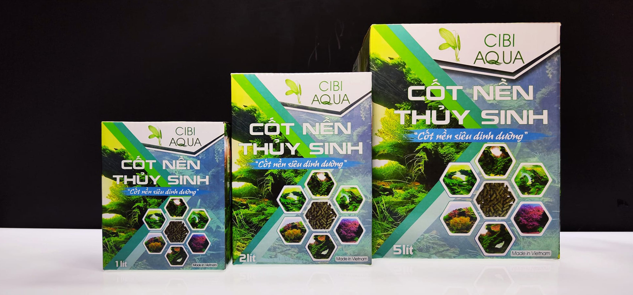 CIBI AQUA - Aquatic Substrates | Cốt nền giàu dinh dưỡng hồ thủy sinh