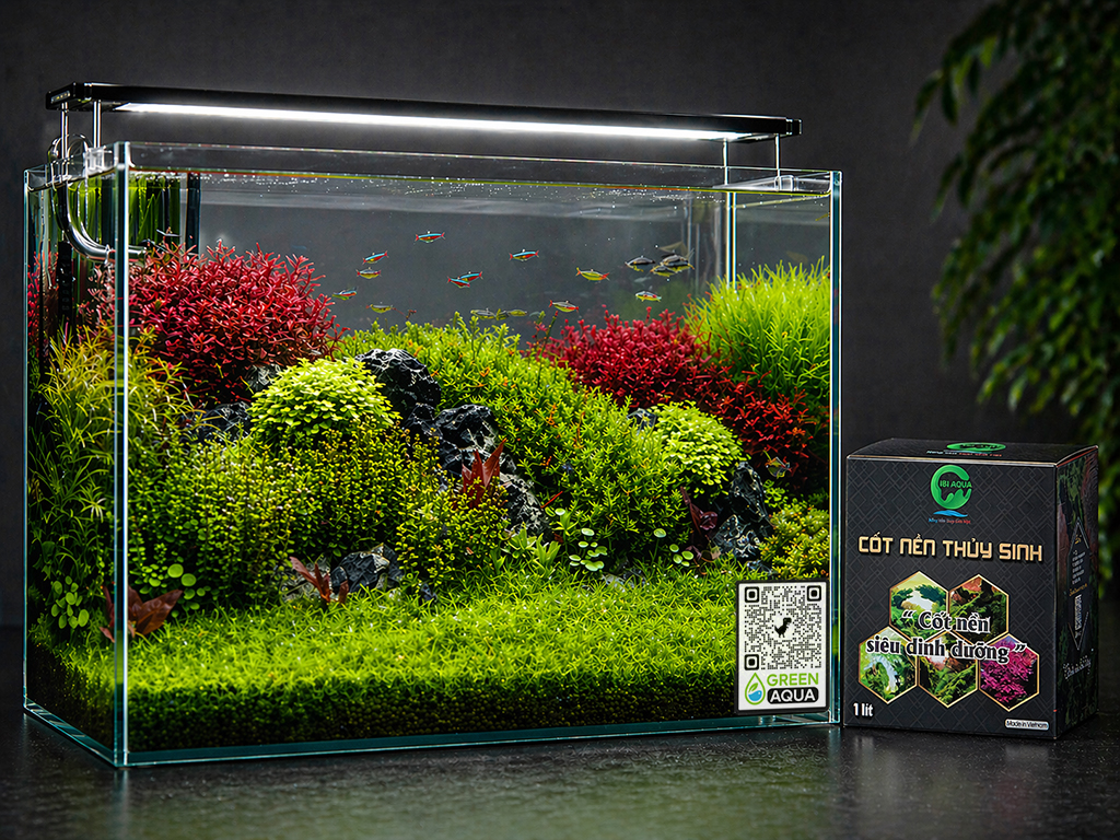 CIBI AQUA - Aquatic Substrates | Cốt nền giàu dinh dưỡng hồ thủy sinh
