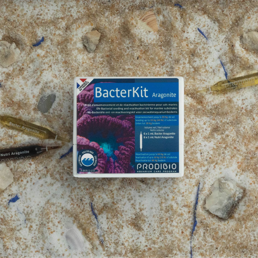 PRODIBIO - Bacter Kit Aragonite | Vi sinh phân hủy cặn nền hồ cá biển
