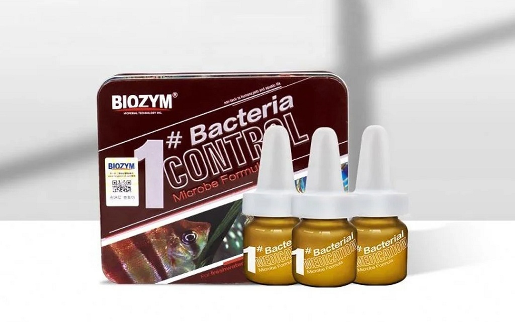 BIOZYM - Bacterial Control | Trị nấm ký sinh trùng an toàn cho cá cảnh ...