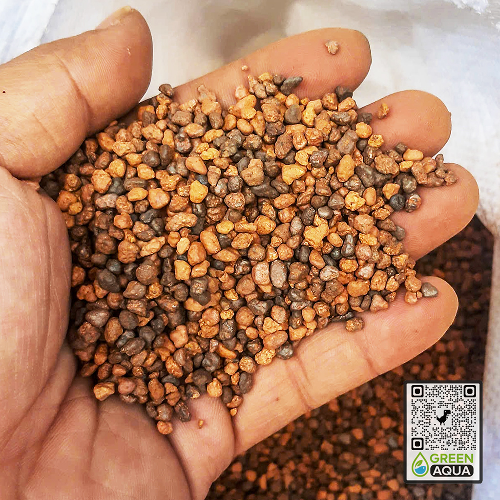 GREEN AQUA - Cera-Mix Soil | Sạn gốm 3 màu siêu sạch trải nền hồ cá