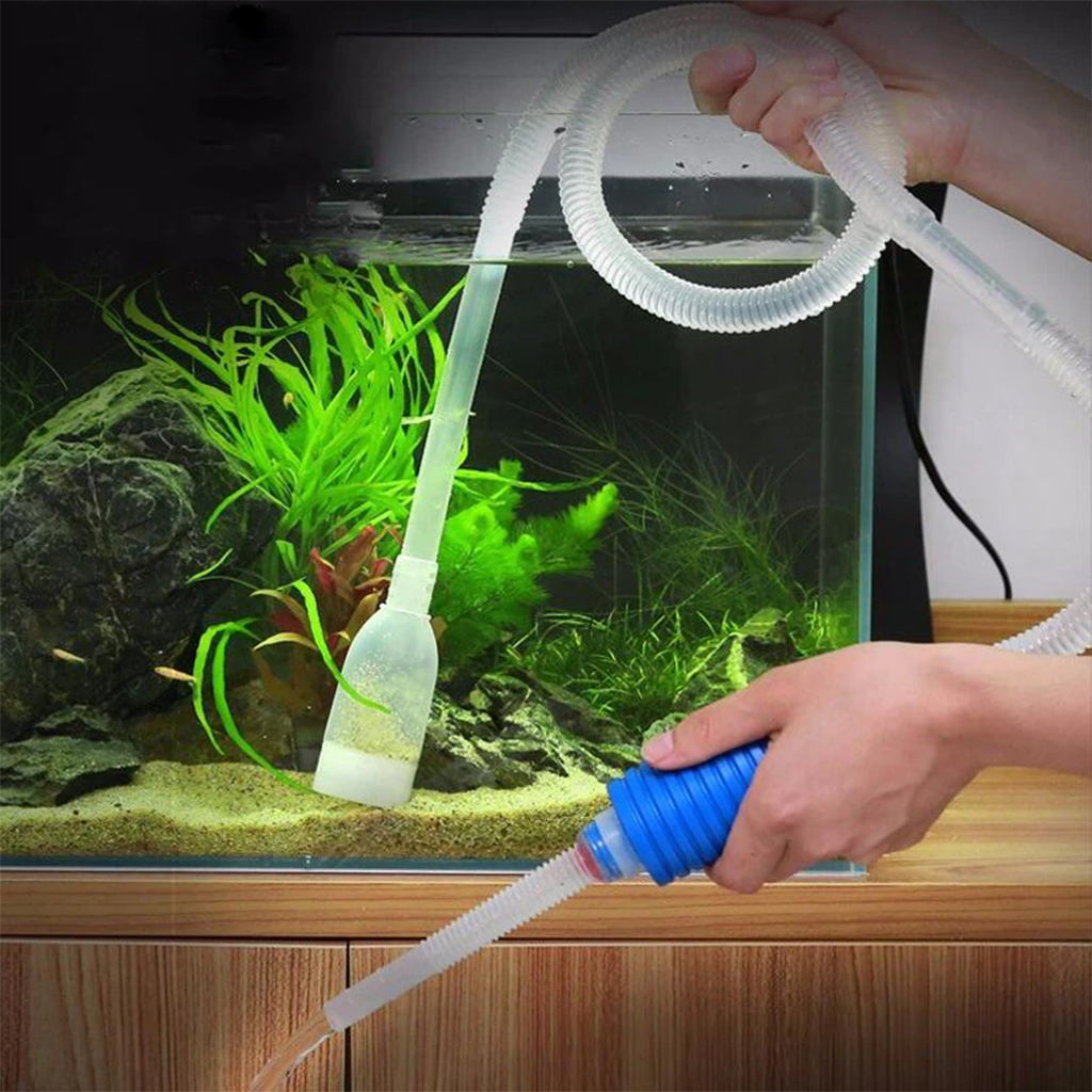 Ống dây bóp tay hút nước hồ cá AMA - Cleaner Pump