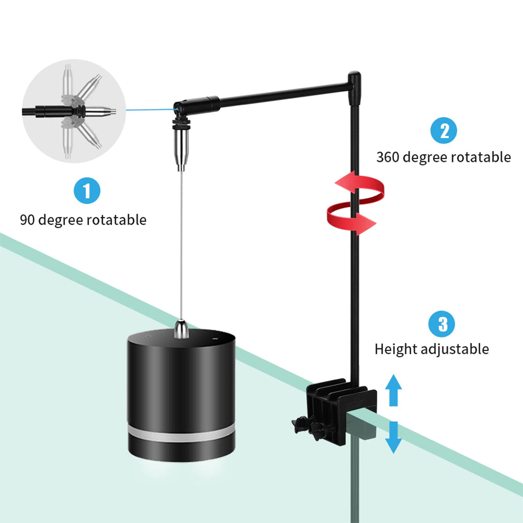 KAOKUI - COB Color Changing (KK-F06) | Đèn LED rọi hồ cá cảnh thủy sinh