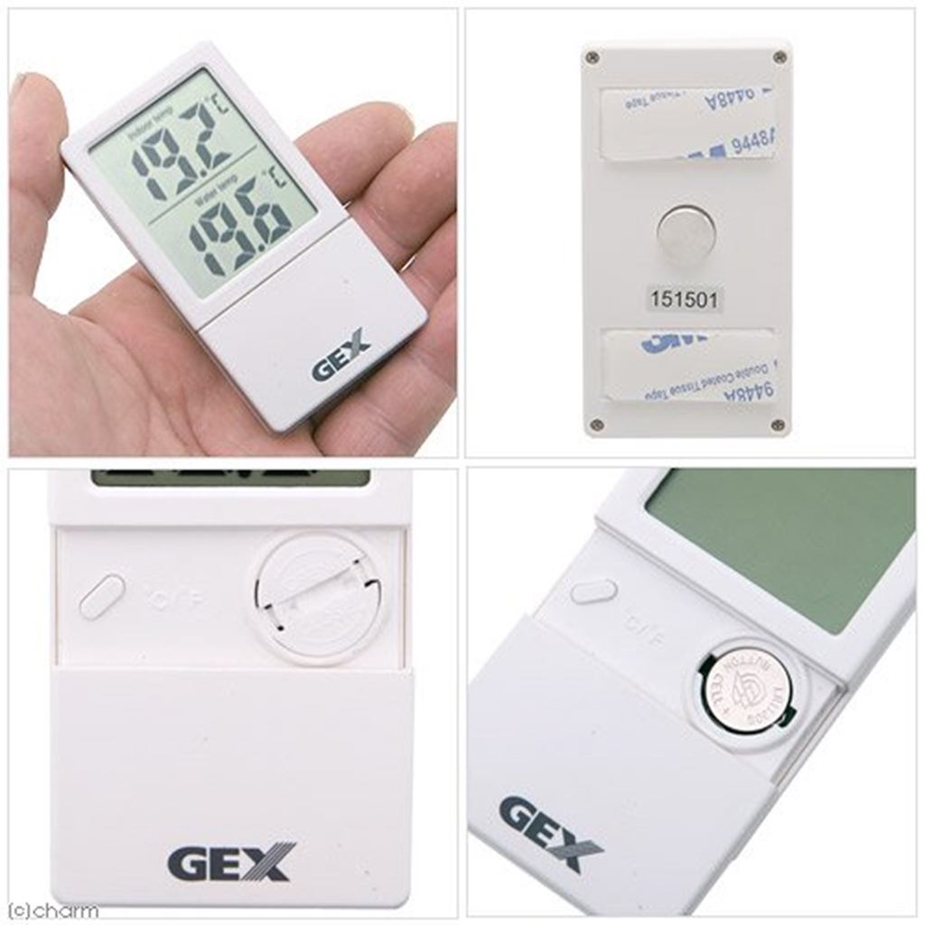 GEX - Cordless Digital Water Thermometer | Nhiệt kế cho hồ cá, bán cạn