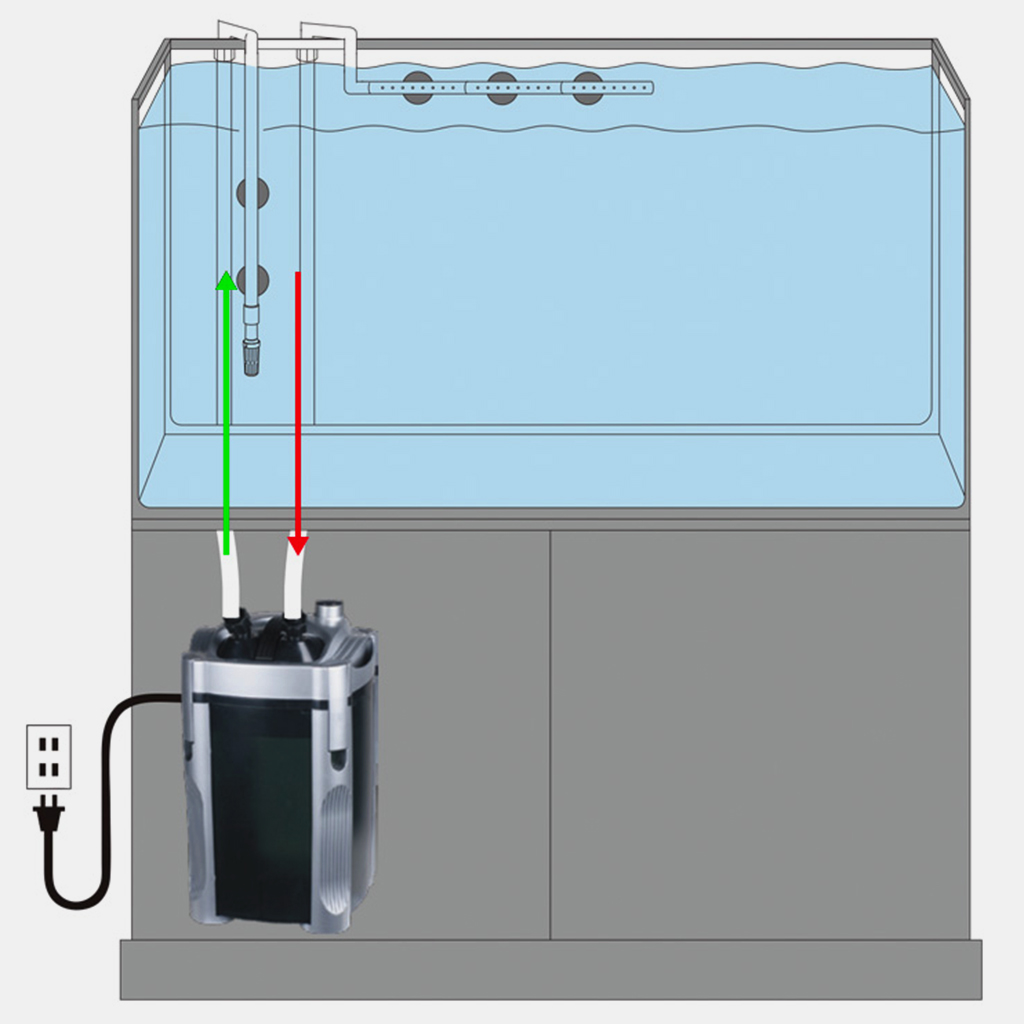 ATMAN - External Filter DF-700 | Lọc thùng cho hồ cá thủy sinh