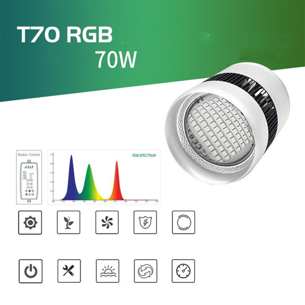 WEEK AQUA - LED Light RGB T70 | Đèn LED trồng cây hồ thủy sinh