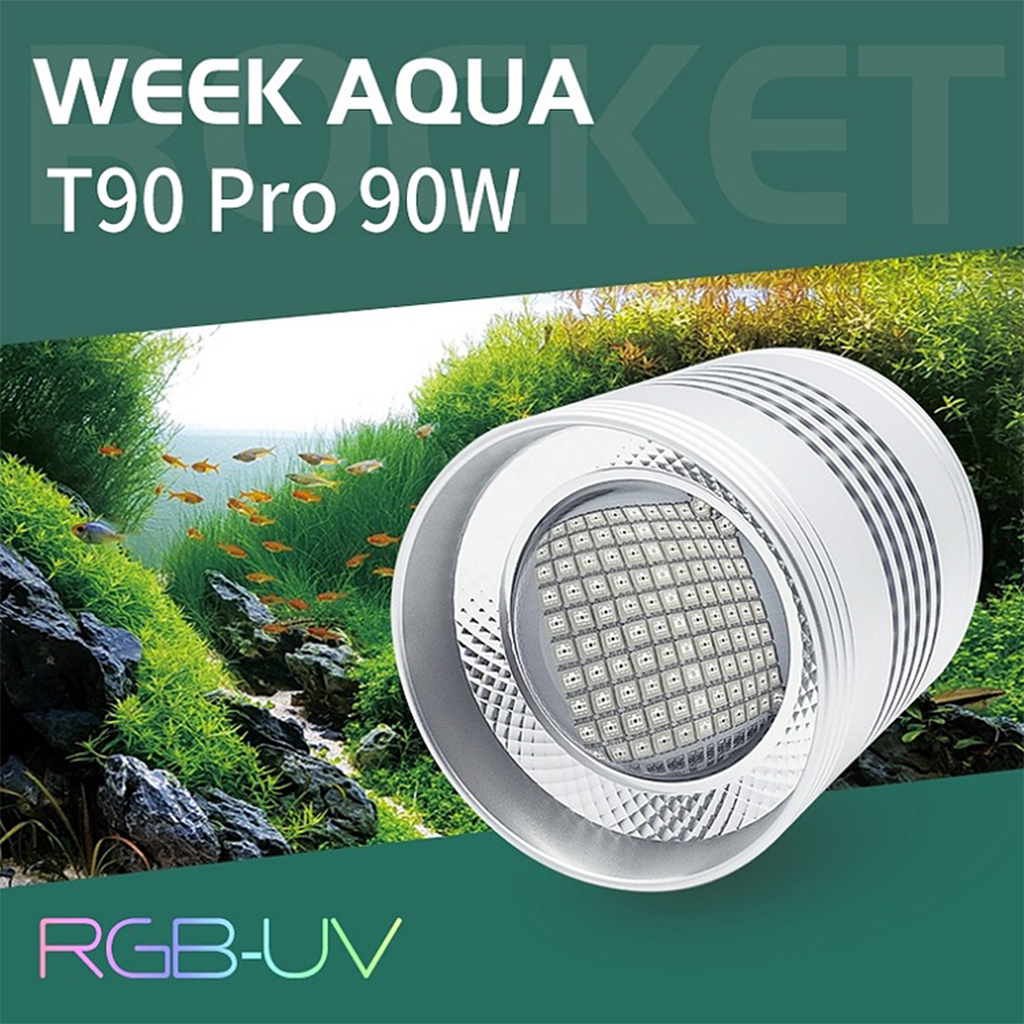 WEEK AQUA - LED Light RGB-UV T90 Pro | Đèn LED trồng cây hồ thủy sinh
