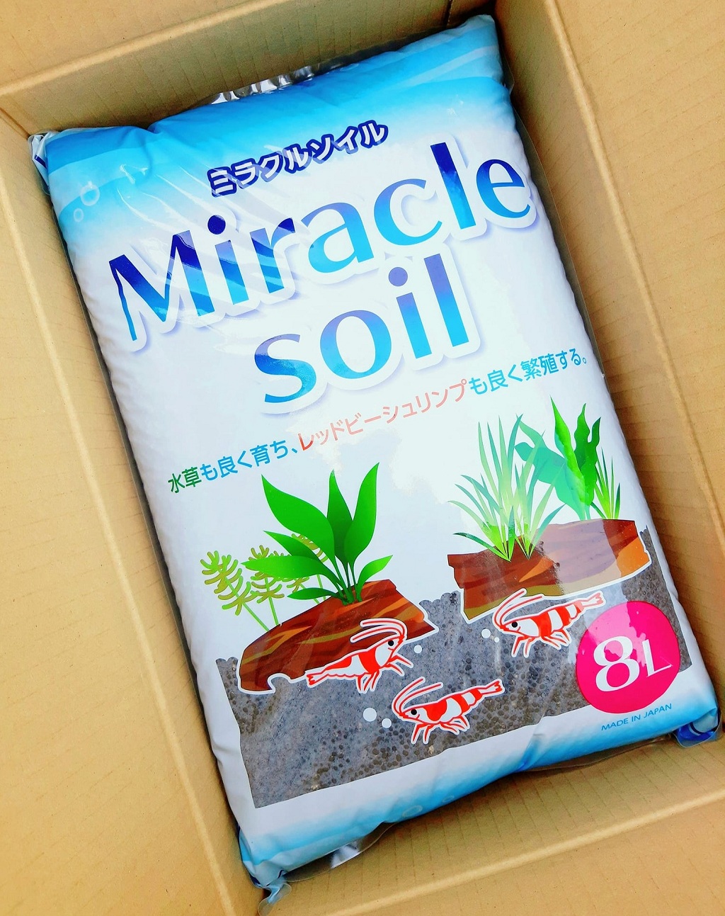 KIZUNA JP - Miracle Soil | Phân nền nuôi tép cảnh, trồng cây thủy sinh
