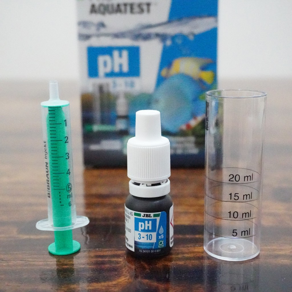 JBL Pro AquaTest - pH 3-10 | Bộ dung dịch đo pH nước hồ cá thủy sinh, hồ cá biển