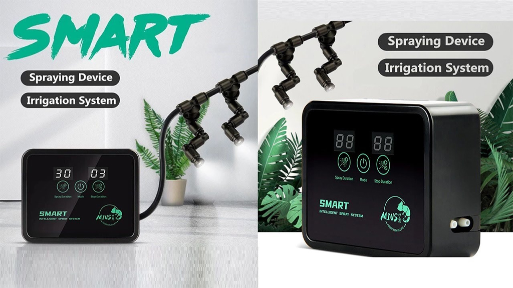 MIUS - Smart Rainforest Spray System | Máy phun sương mini hồ bán cạn