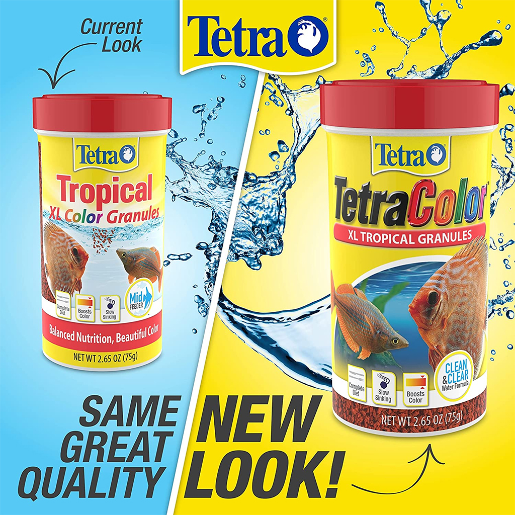 TETRA - Tetra Color XL Tropical Granules | Thức ăn tăng màu cho cá cảnh