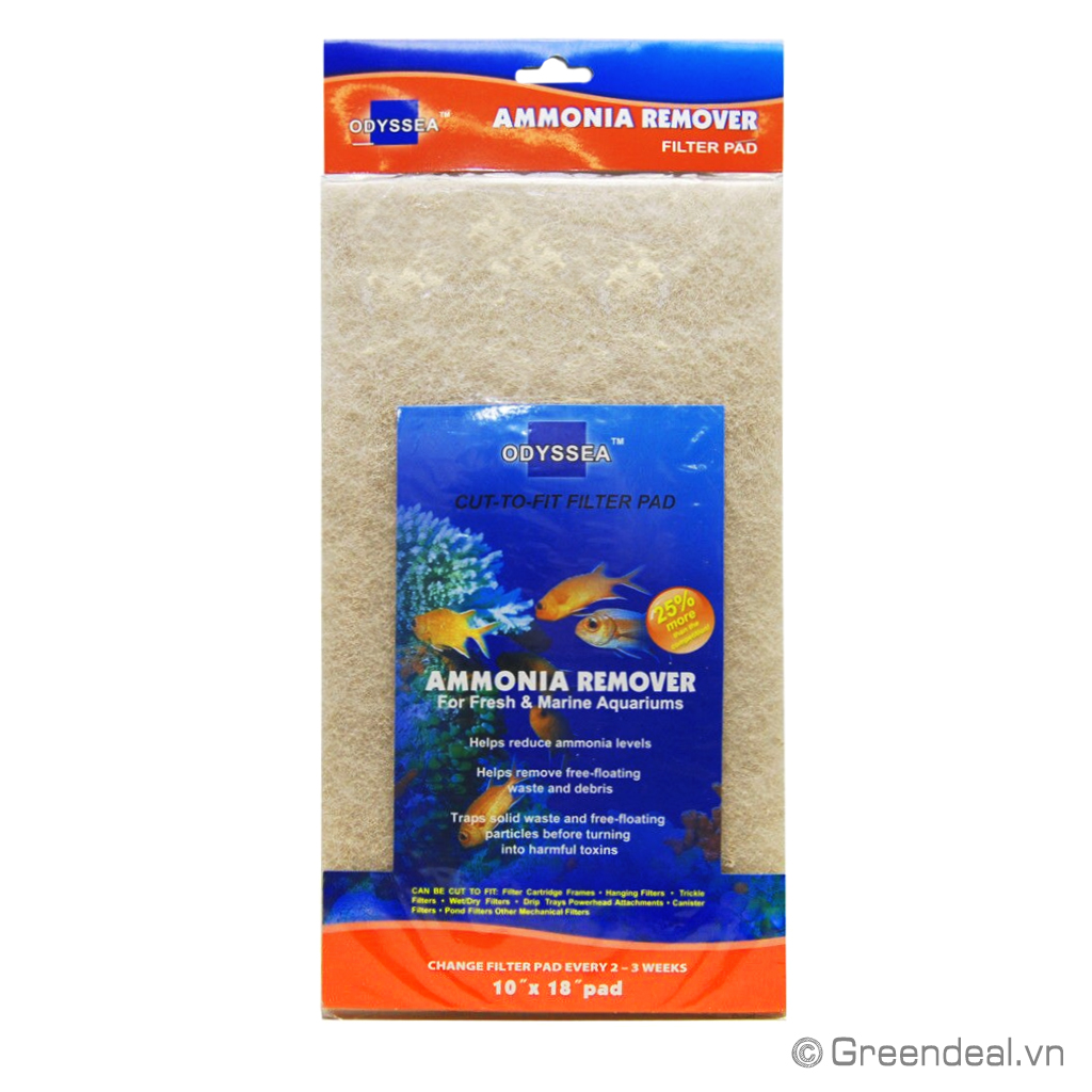 ODYSSEA - Ammonia Remover Filter Pad