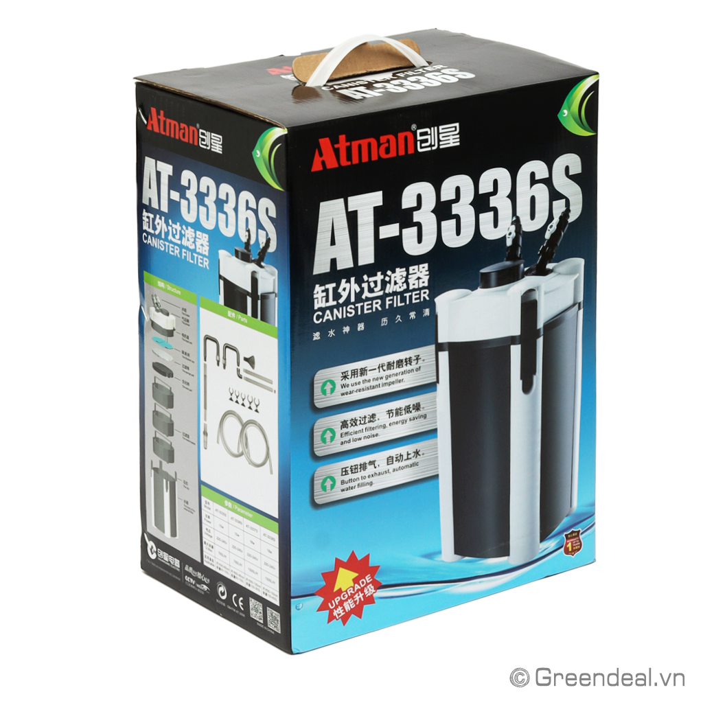 ATMAN - Canister Filter (AT-3336S)