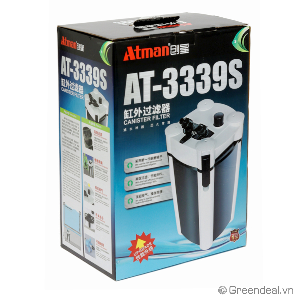 ATMAN - Canister Filter (AT-3339S)